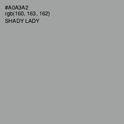 #A0A3A2 - Shady Lady Color Image